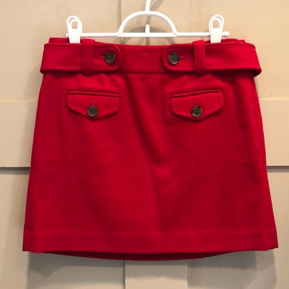 J. Crew Dresses & Skirts - Red J.Crew Skirt